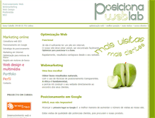 Tablet Screenshot of posiciona-weblab.com